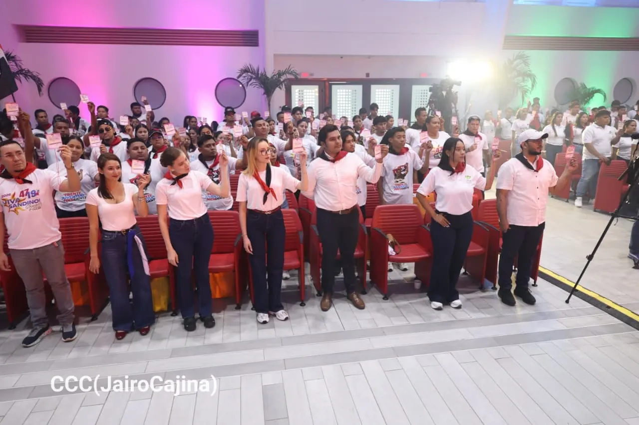 Juventud Sandinista celebra Congreso Nacional ¡Siempre más allá!
