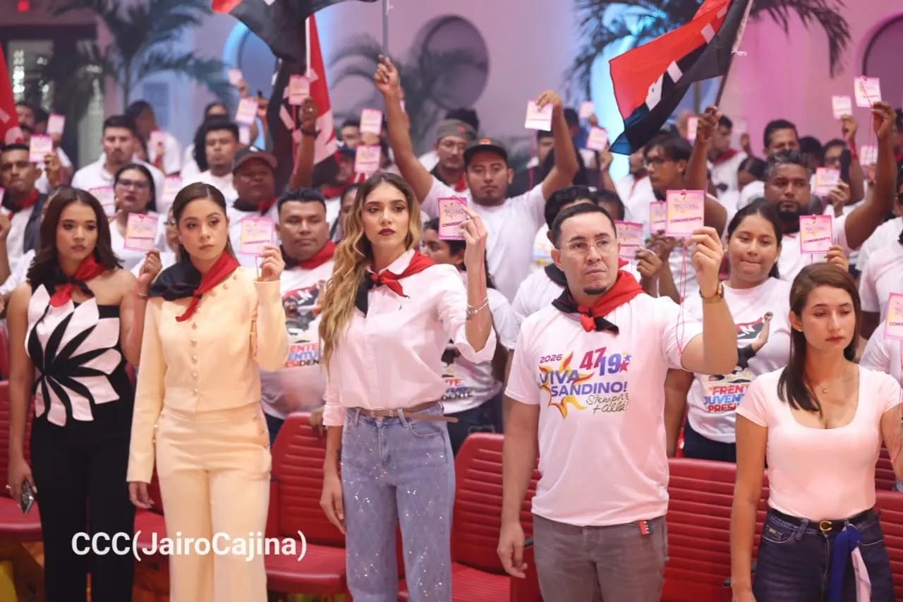 Juventud Sandinista celebra Congreso Nacional ¡Siempre más allá!