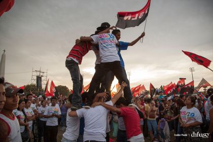 Daniel y Rosario celebran el 35/19 en Plaza La Fé