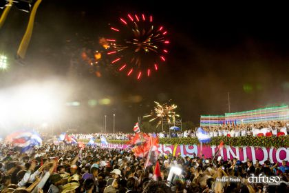 Daniel y Rosario celebran el 35/19 en Plaza La Fé