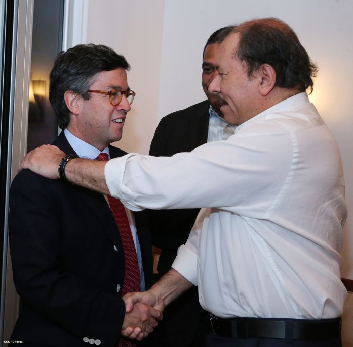 Presidente Daniel sostiene encuentro con el presidente del BID