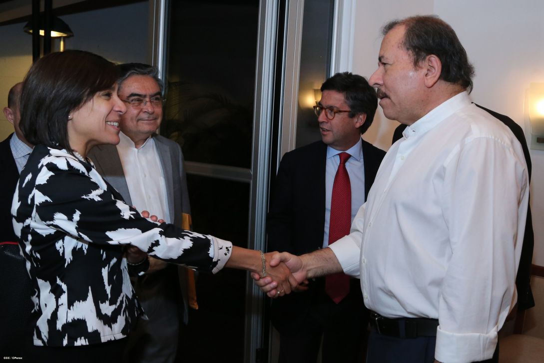 Presidente Daniel sostiene encuentro con el presidente del BID