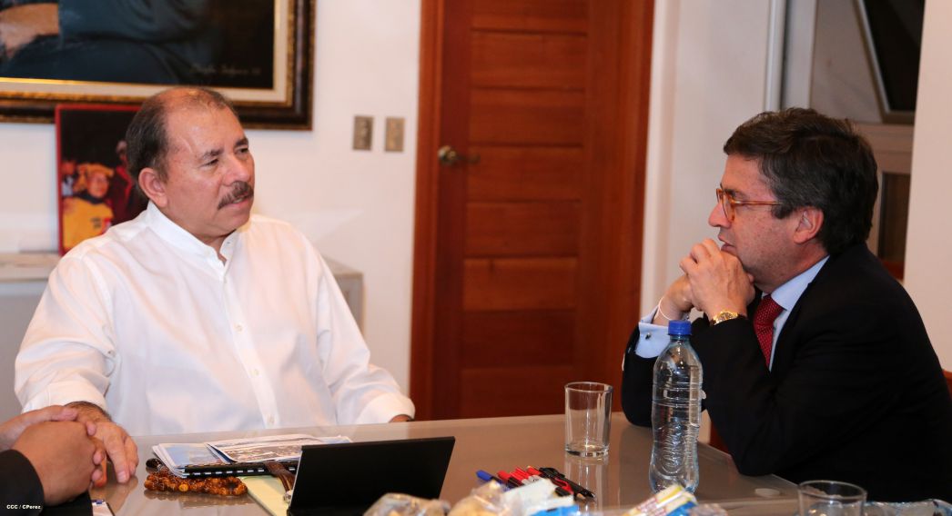 Presidente Daniel sostiene encuentro con el presidente del BID