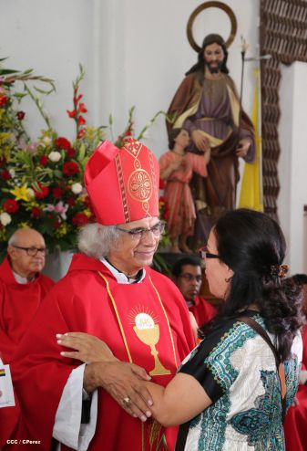 Cardenal Brenes celebra a honor a Santiago Apóstol