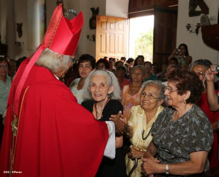 Cardenal Brenes celebra a honor a Santiago Apóstol