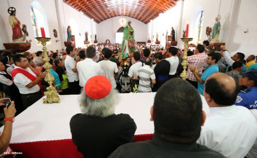 Cardenal Brenes celebra a honor a Santiago Apóstol