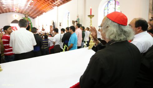 Cardenal Brenes celebra a honor a Santiago Apóstol