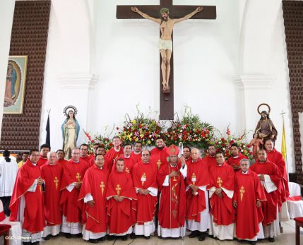 Cardenal Brenes celebra a honor a Santiago Apóstol