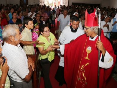 Cardenal Brenes celebra a honor a Santiago Apóstol