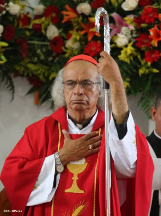Cardenal Brenes celebra a honor a Santiago Apóstol