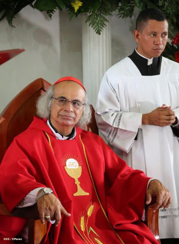 Cardenal Brenes celebra a honor a Santiago Apóstol