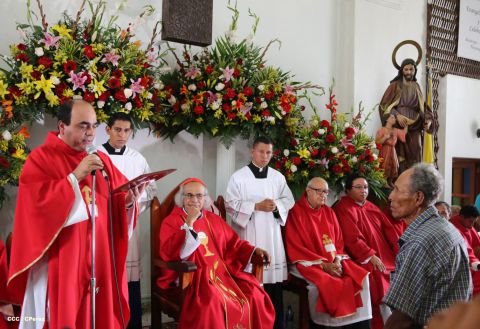 Cardenal Brenes celebra a honor a Santiago Apóstol