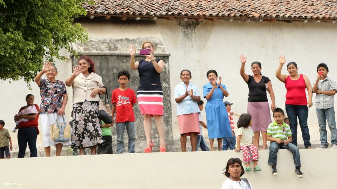 Cardenal Brenes celebra a Santa Ana en Niquinohomo