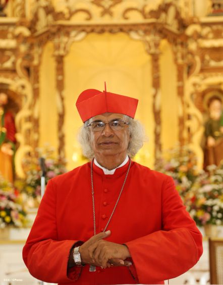 Cardenal Brenes celebra a Santa Ana en Niquinohomo