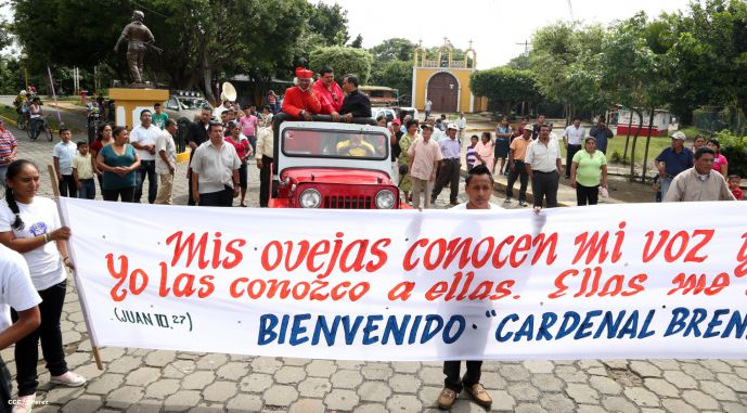 Cardenal Brenes celebra a Santa Ana en Niquinohomo
