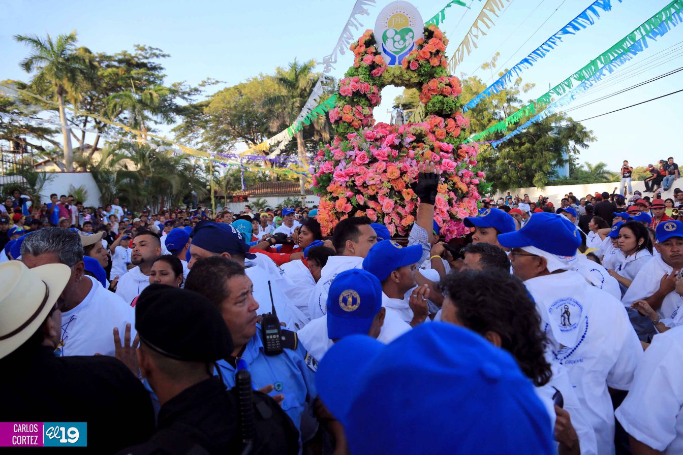 Santo Domingo de Guzmán inicia peregrinación en Managua