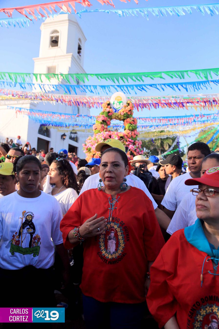 Santo Domingo de Guzmán inicia peregrinación en Managua