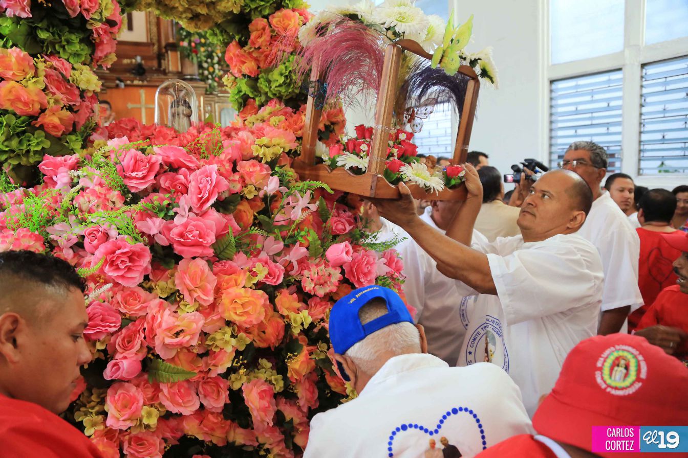 Santo Domingo de Guzmán inicia peregrinación en Managua