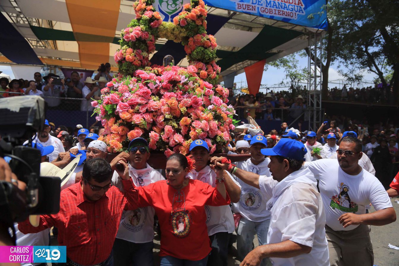 Santo Domingo de Guzmán inicia peregrinación en Managua
