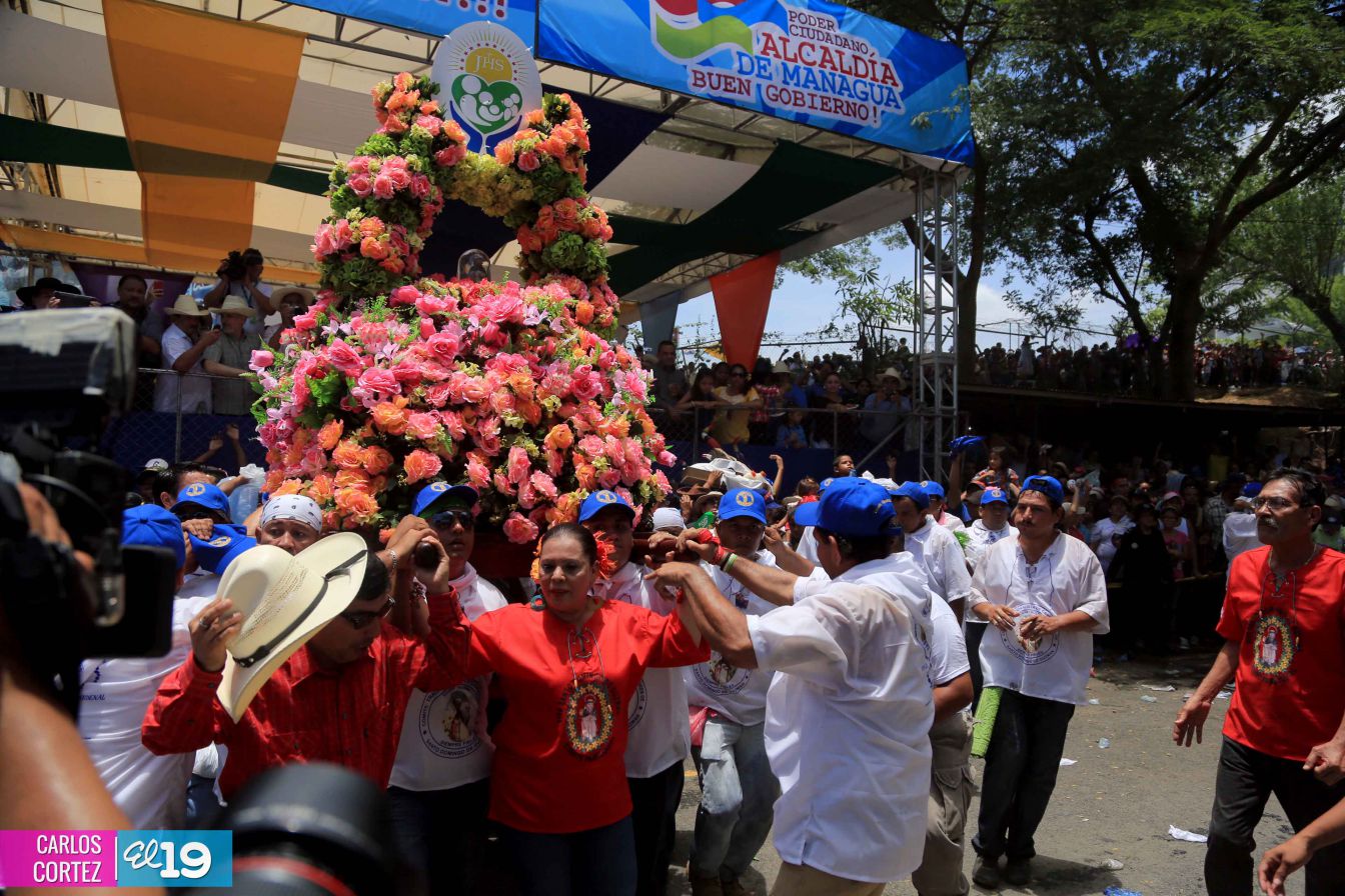 Santo Domingo de Guzmán inicia peregrinación en Managua