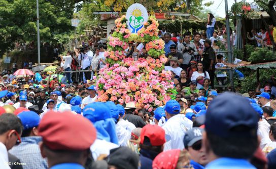 Santo Domingo de Guzmán inicia peregrinación en Managua