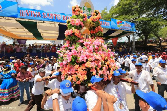 Santo Domingo de Guzmán inicia peregrinación en Managua