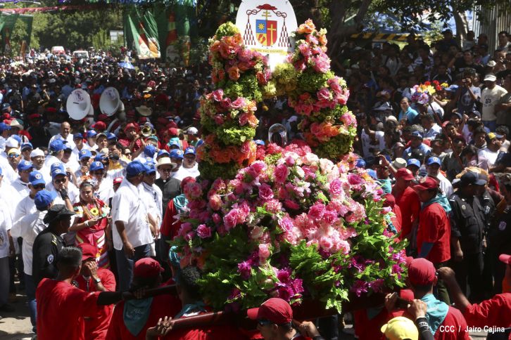 Santo Domingo de Guzmán inicia peregrinación en Managua