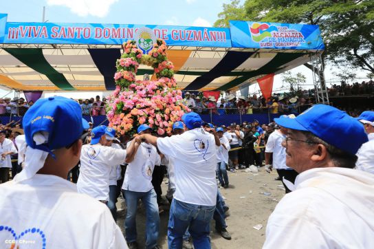 Santo Domingo de Guzmán inicia peregrinación en Managua