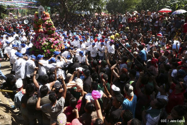 Santo Domingo de Guzmán inicia peregrinación en Managua