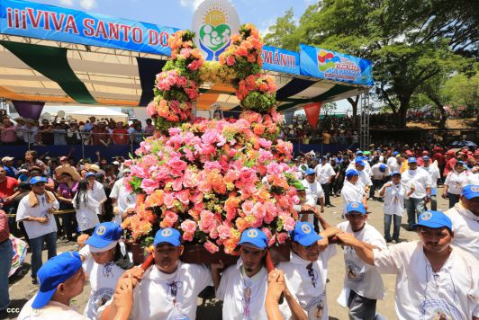Santo Domingo de Guzmán inicia peregrinación en Managua