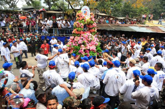 Santo Domingo de Guzmán inicia peregrinación en Managua