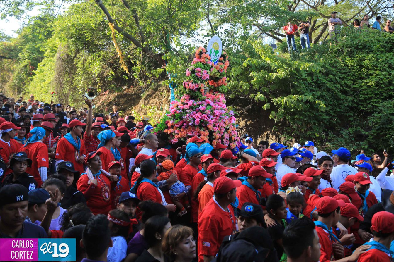 Santo Domingo de Guzmán inicia peregrinación en Managua