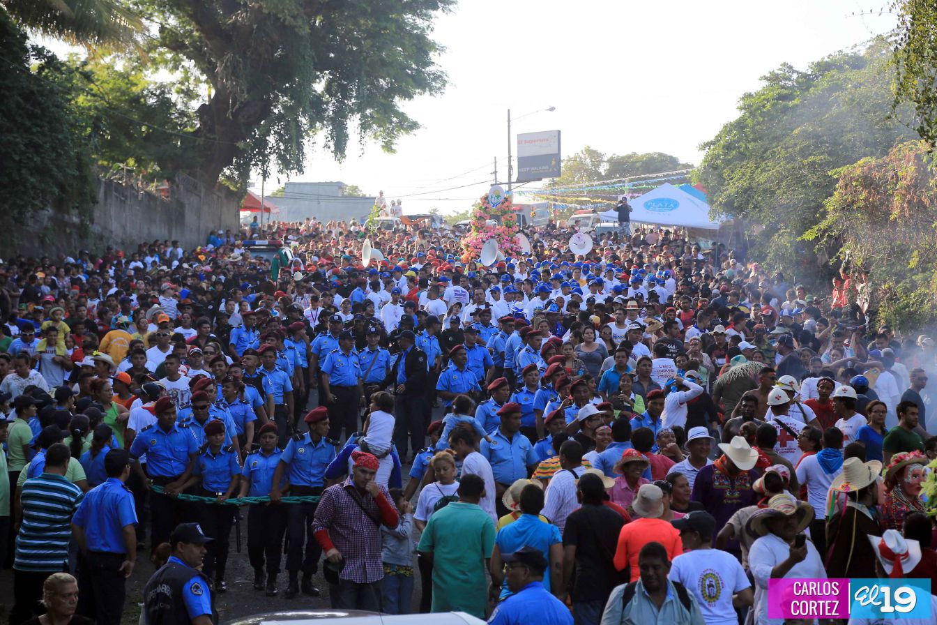 Santo Domingo de Guzmán inicia peregrinación en Managua