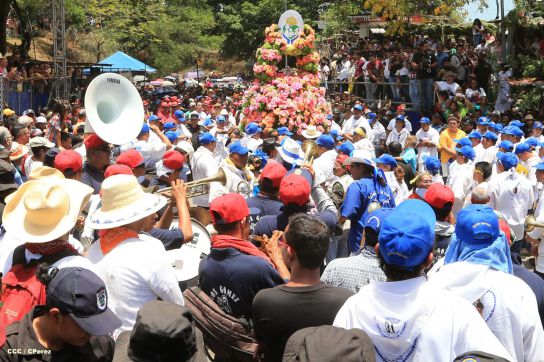 Santo Domingo de Guzmán inicia peregrinación en Managua