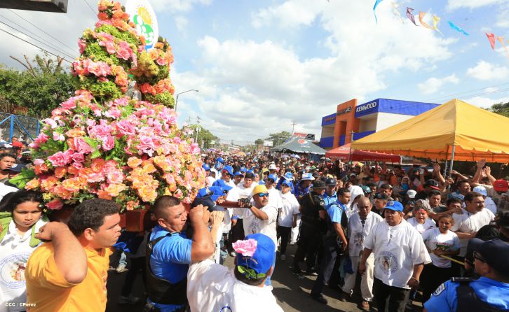 Minguito llega a Managua con mucho orden