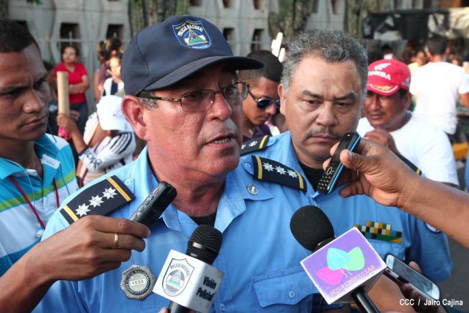 Minguito llega a Managua con mucho orden