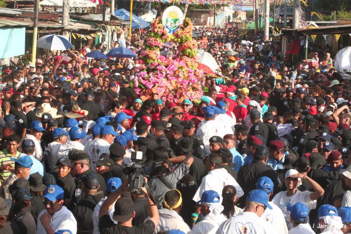Minguito llega a Managua con mucho orden