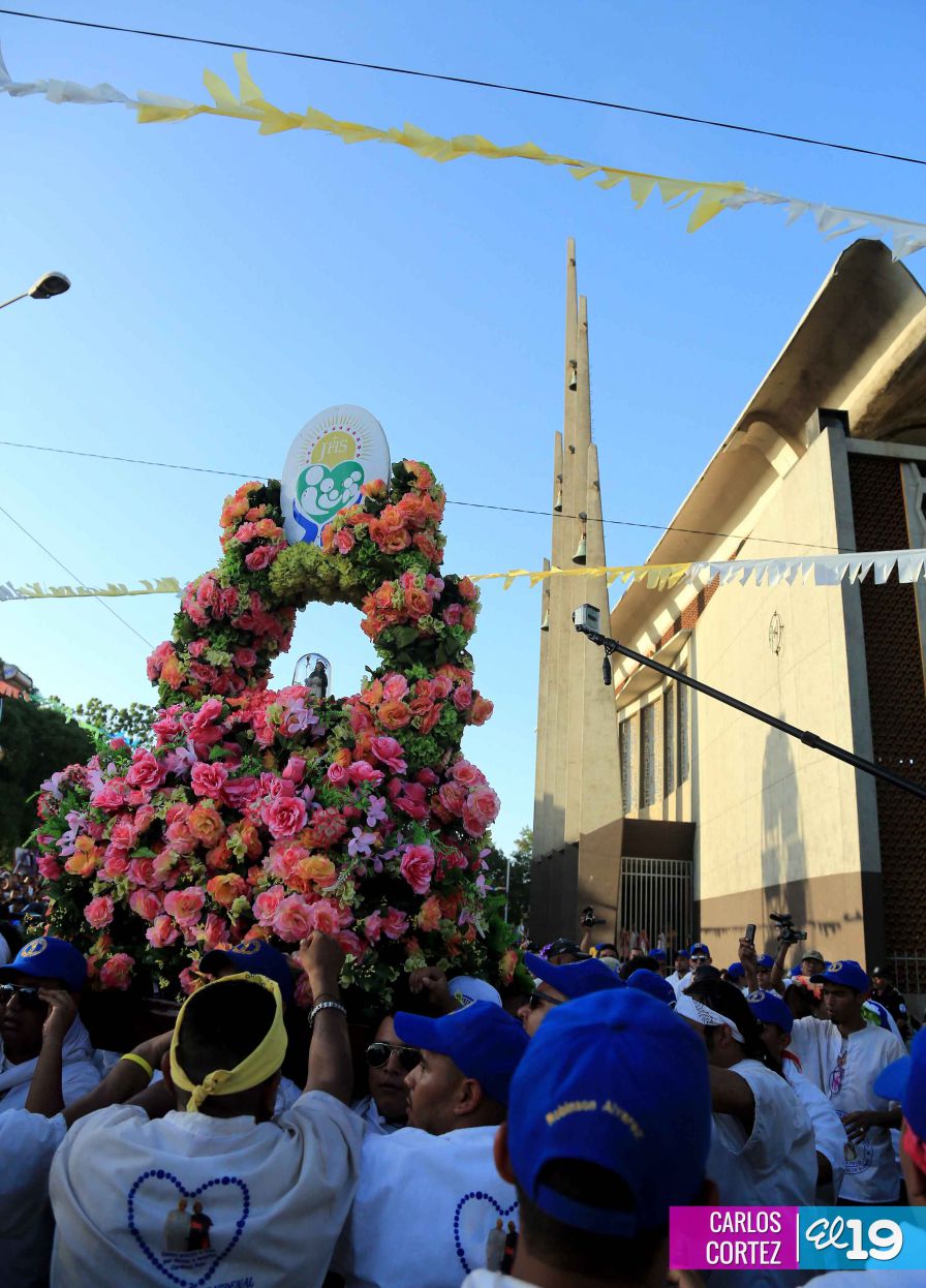 Minguito llega a Managua con mucho orden