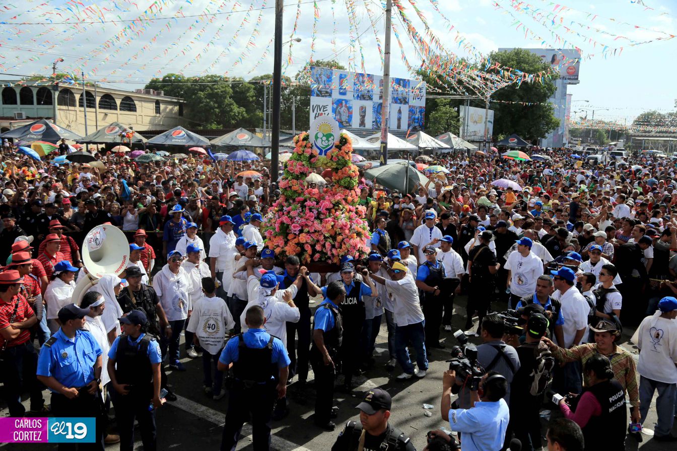 Minguito llega a Managua con mucho orden