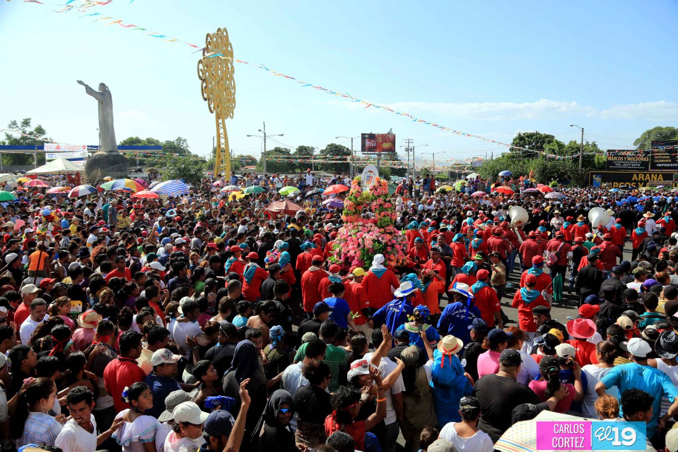 Minguito llega a Managua con mucho orden
