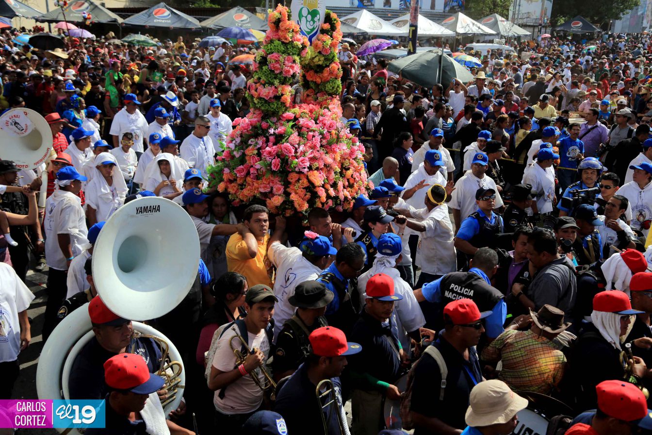 Minguito llega a Managua con mucho orden