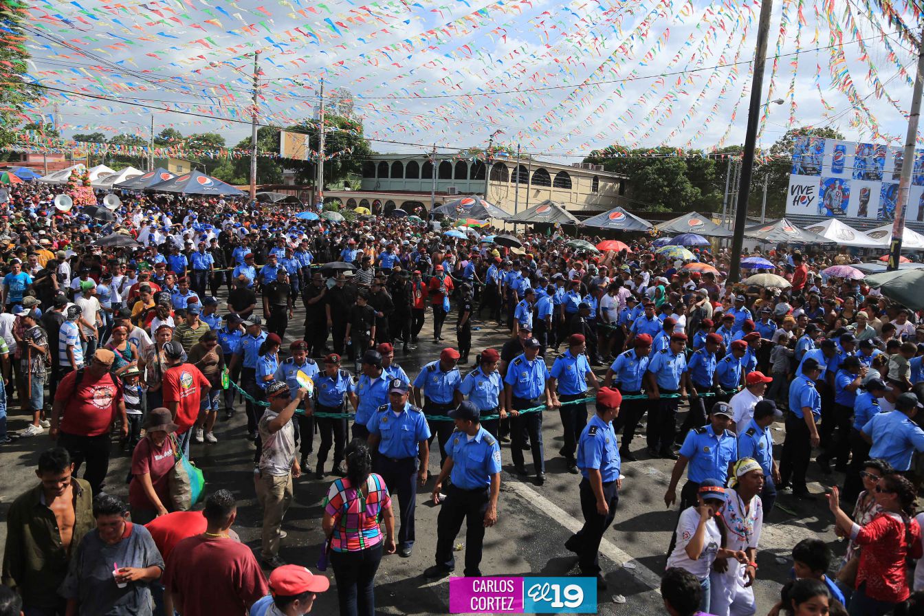 Minguito llega a Managua con mucho orden