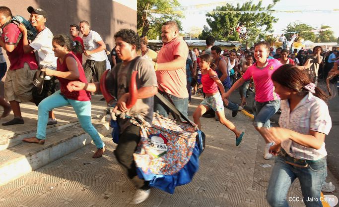 Minguito llega a Managua con mucho orden