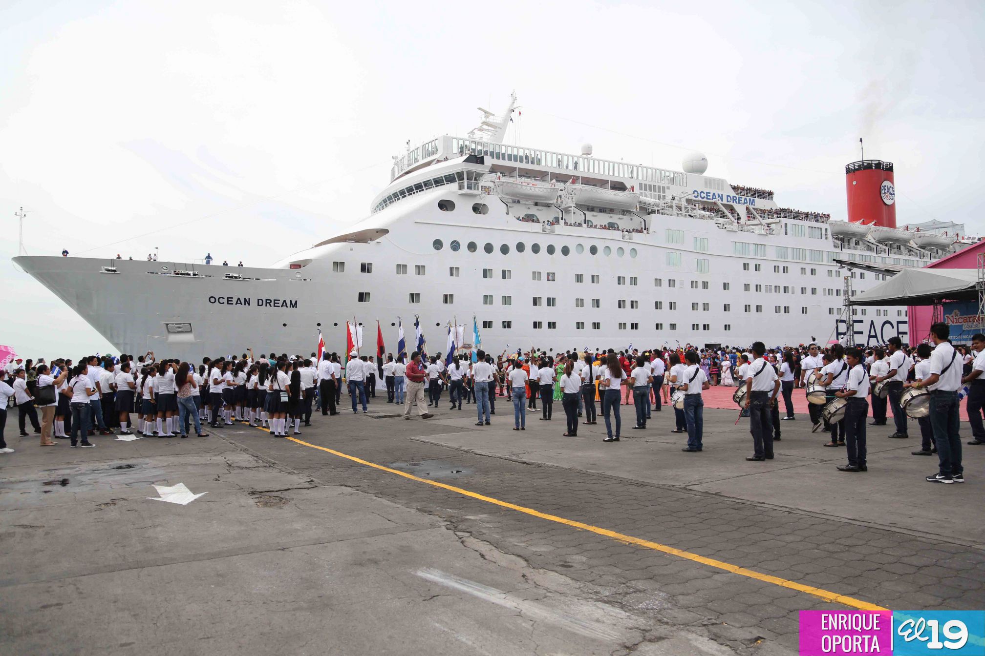 Barco de la Paz visita Nicaragua
