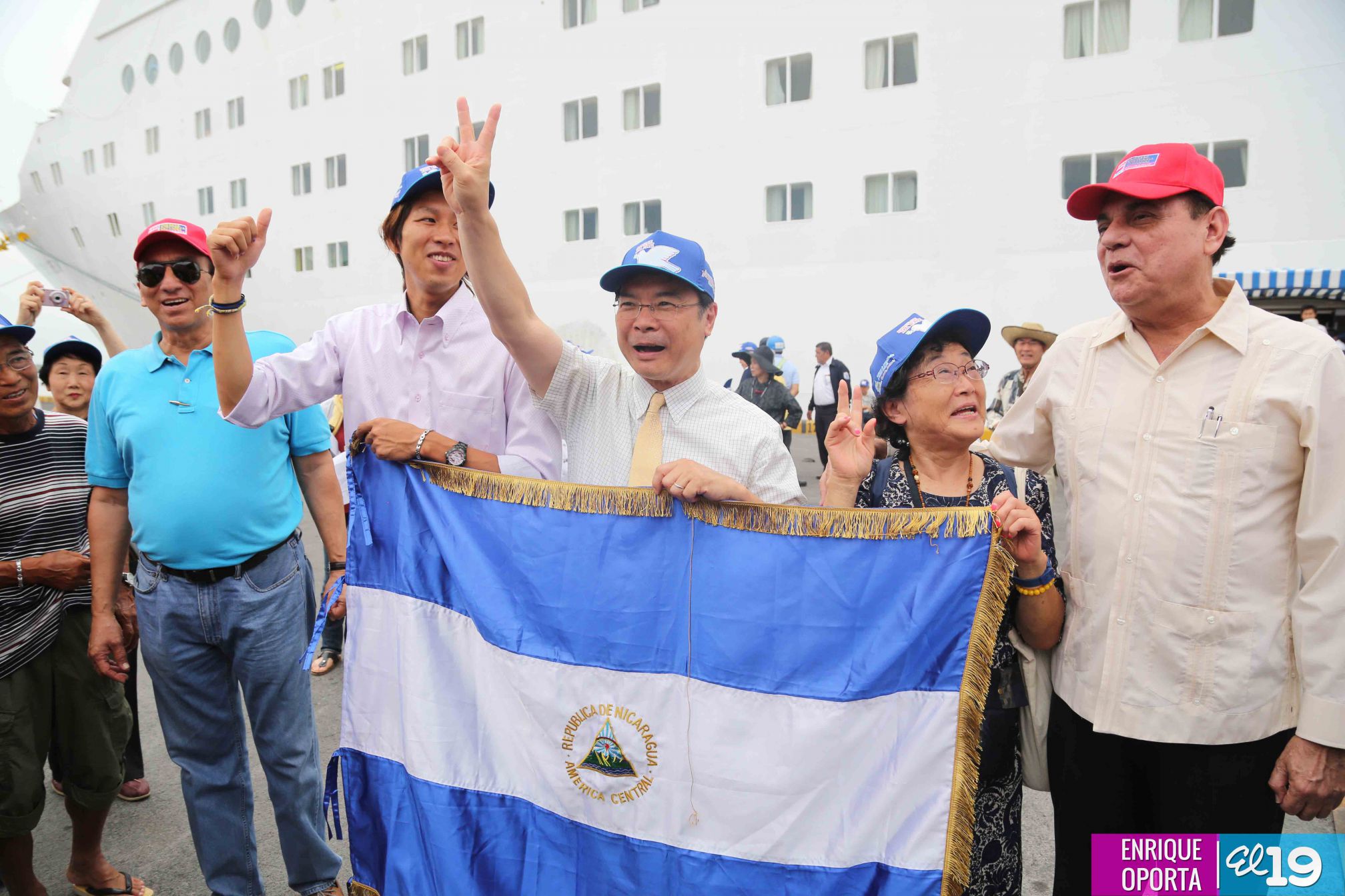 Barco de la Paz visita Nicaragua