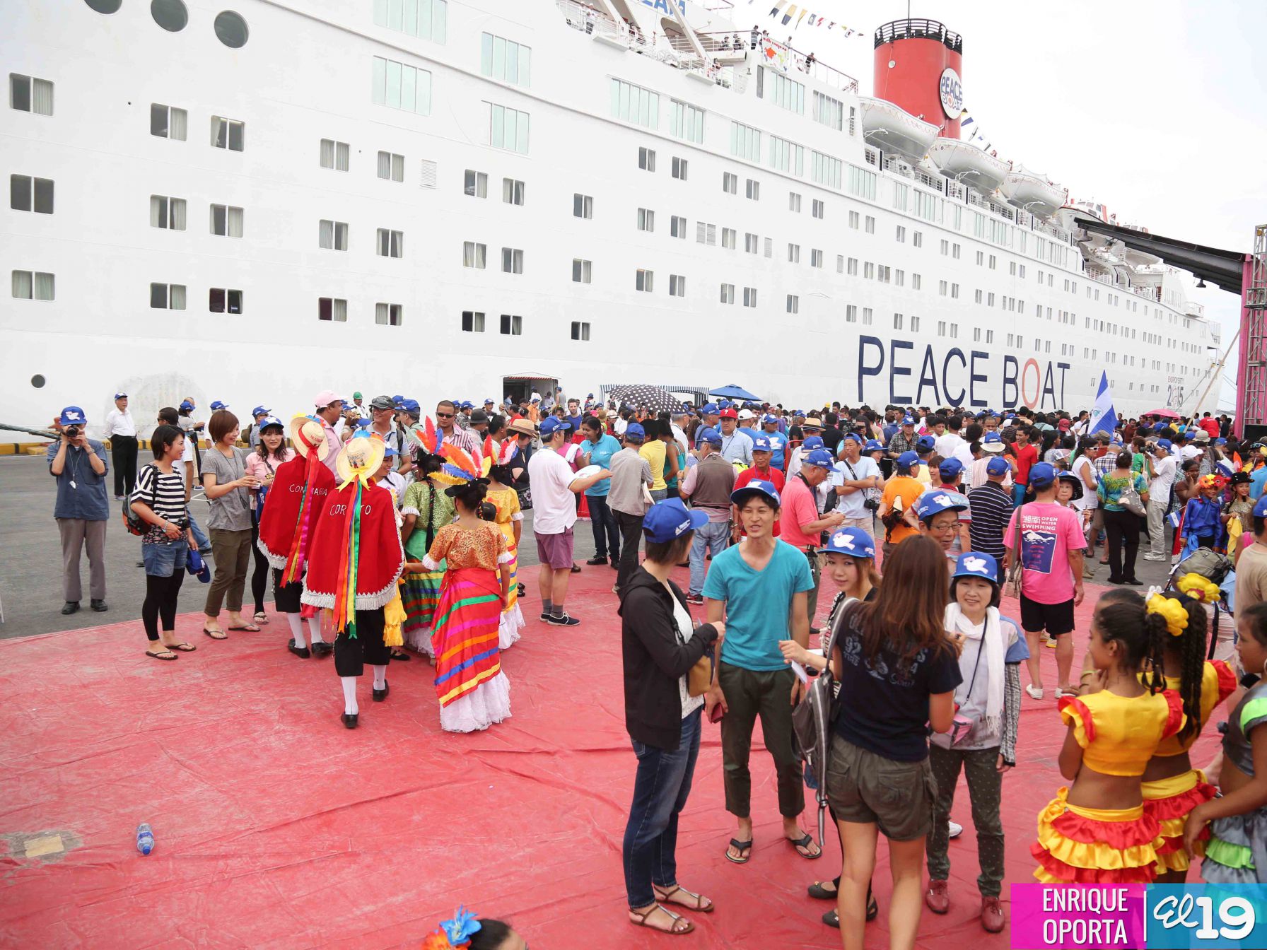 Barco de la Paz visita Nicaragua
