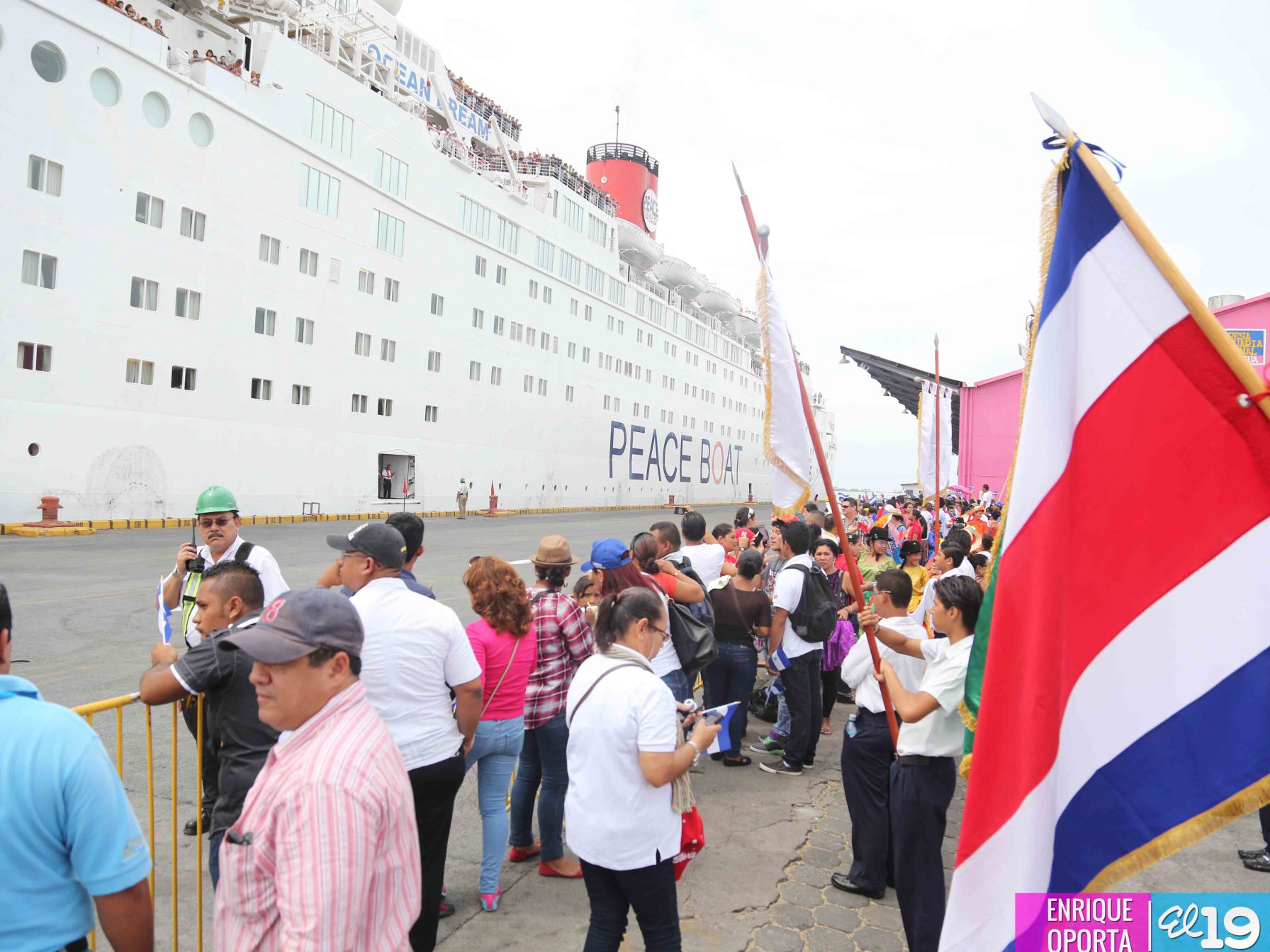Barco de la Paz visita Nicaragua