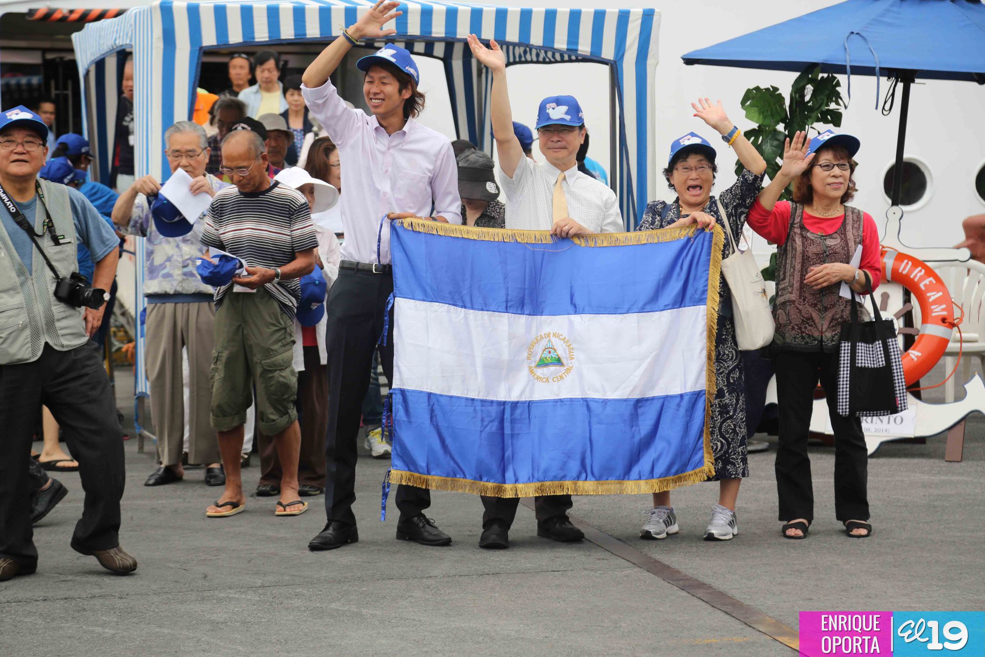 Barco de la Paz visita Nicaragua