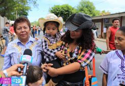 Pobladores de Ciudad Sandino le bailan a Santo Domingo de Abajo