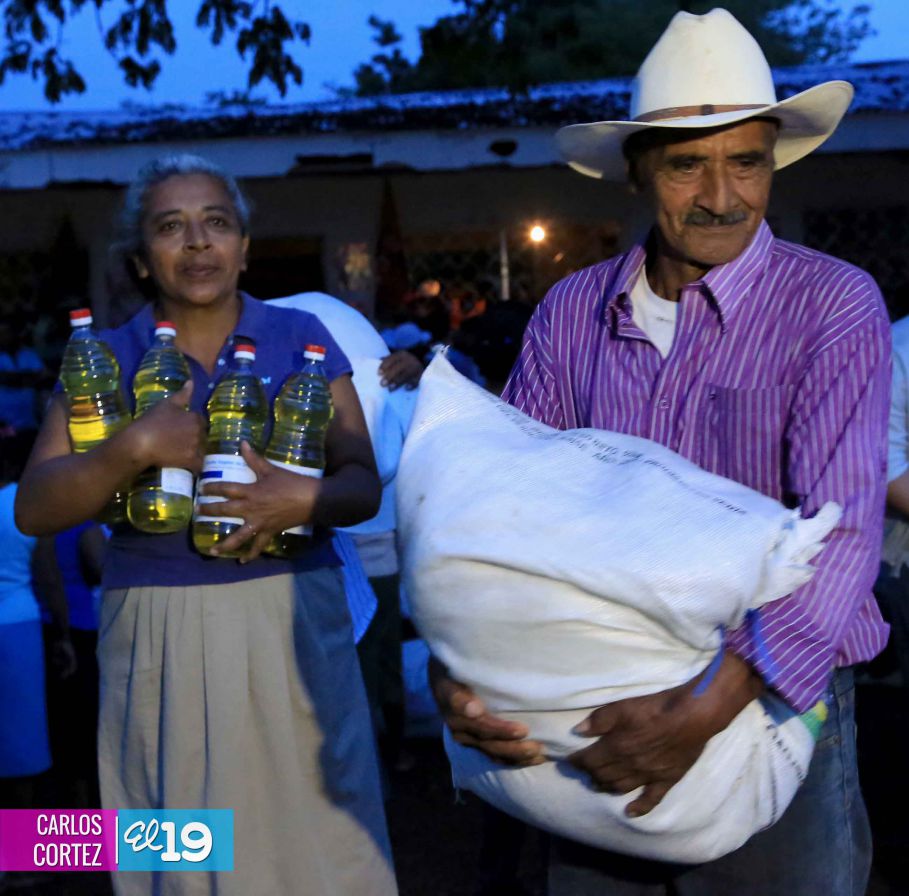 Gobierno Sandinista inicia distribución de paquetes de alimentos en Madriz